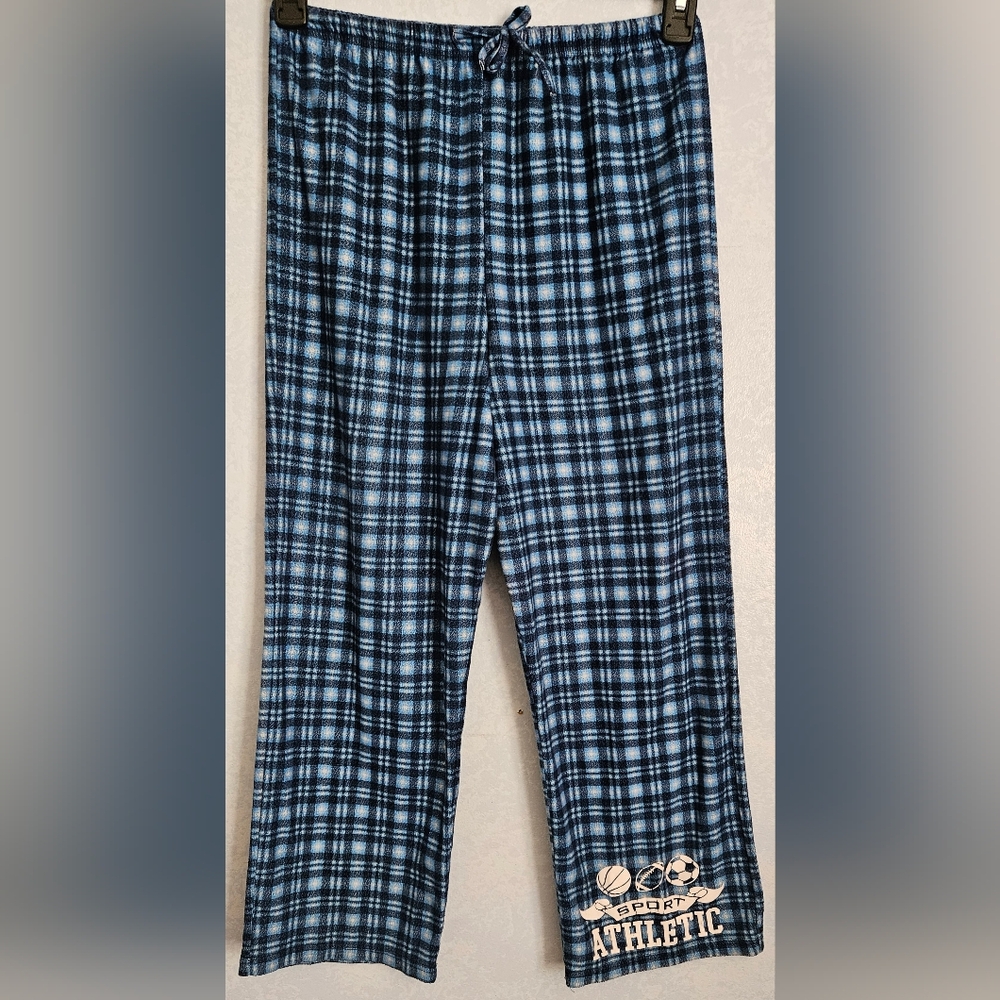 UP-LATE Boys Plaid Pajama Pants L